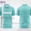 Mẫu đồng phục polo doanh nghiệp màu xanh ngọc phối be phối màu tương phản thanh lịch ctpb7988
