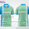 Mẫu áo polo nhân viên văn phòng màu xám phối be mảng màu cách điệu hiện đại ctpb8004