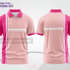 Mẫu đồng phục polo doanh nghiệp màu be phối vàng kem thiết kế bất đối xứng ctpb8010