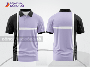 Mẫu áo polo đồng phục văn phòng màu be phối xám thiết kế phối màu sáng tạo ctpb8018